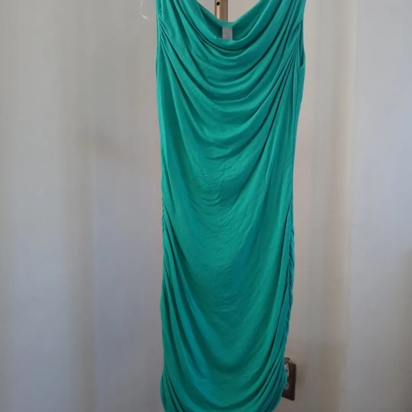 Rubicon U.S.A Women's Dress In Green Knee Length Size Small Has Original Tags - - Picture 1 of 3